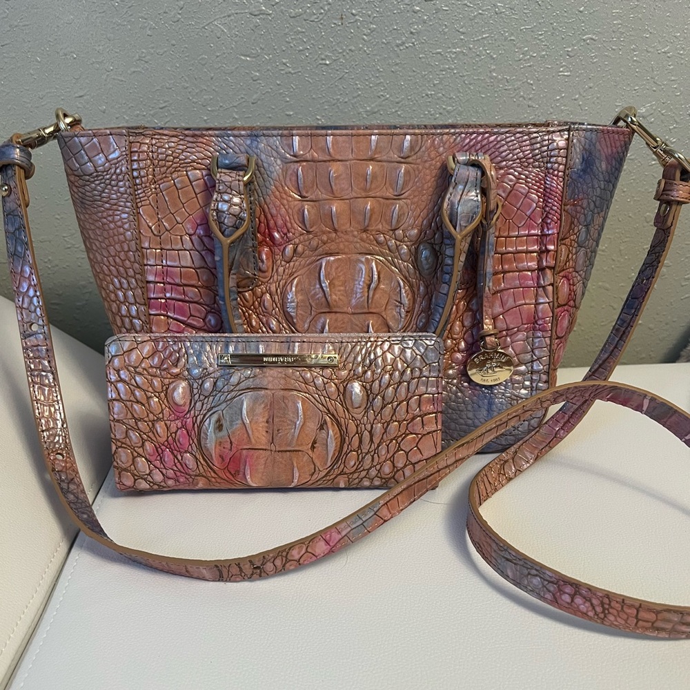 BRAHMIN purse + wallet set